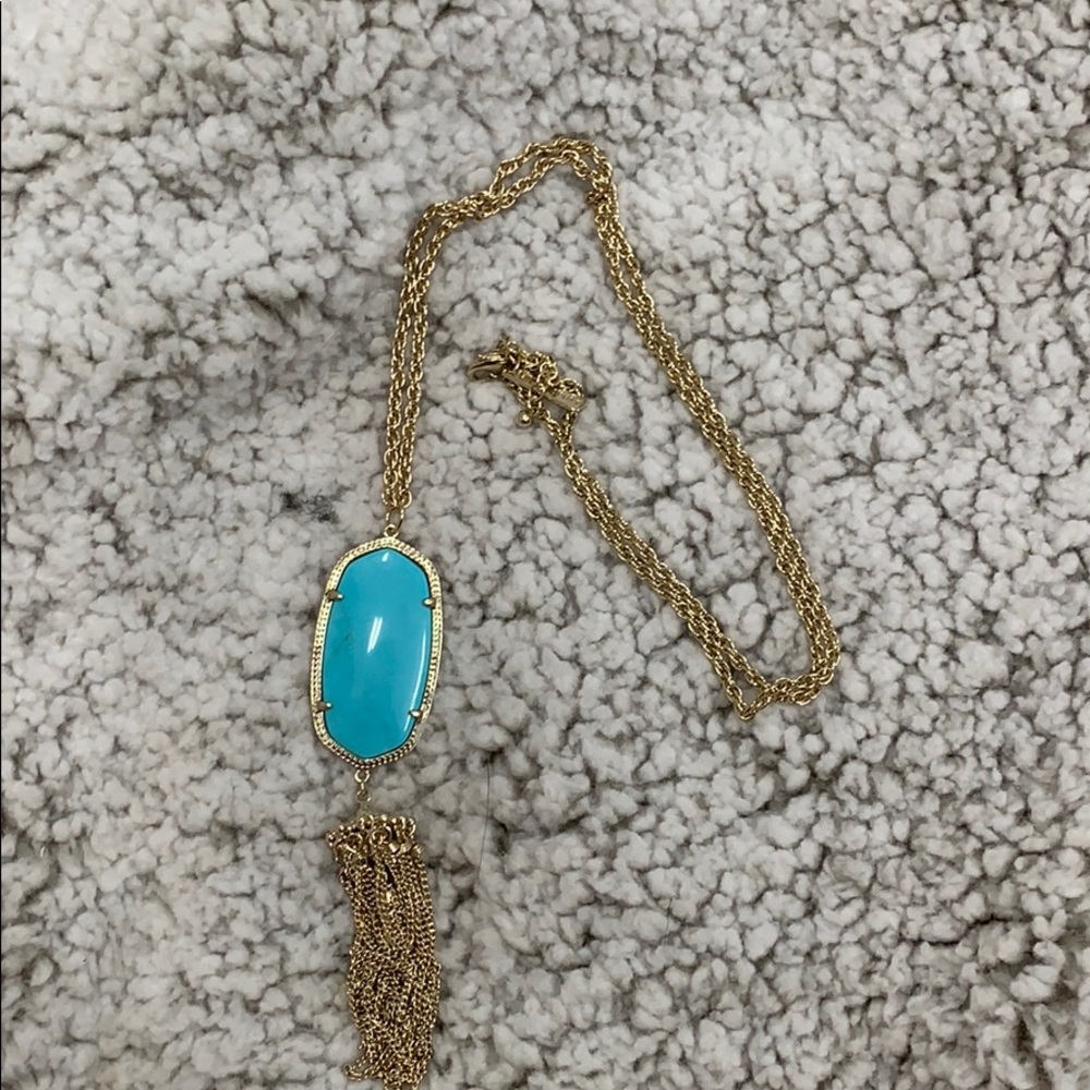 Kendra Scott Rayne Necklace in Turquoise